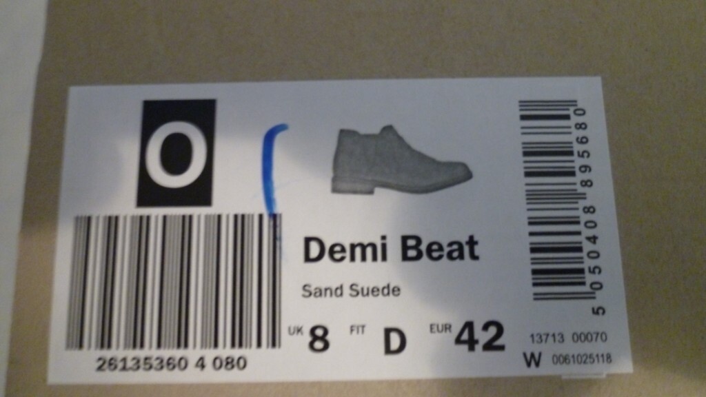 clarks demi beat sand suede